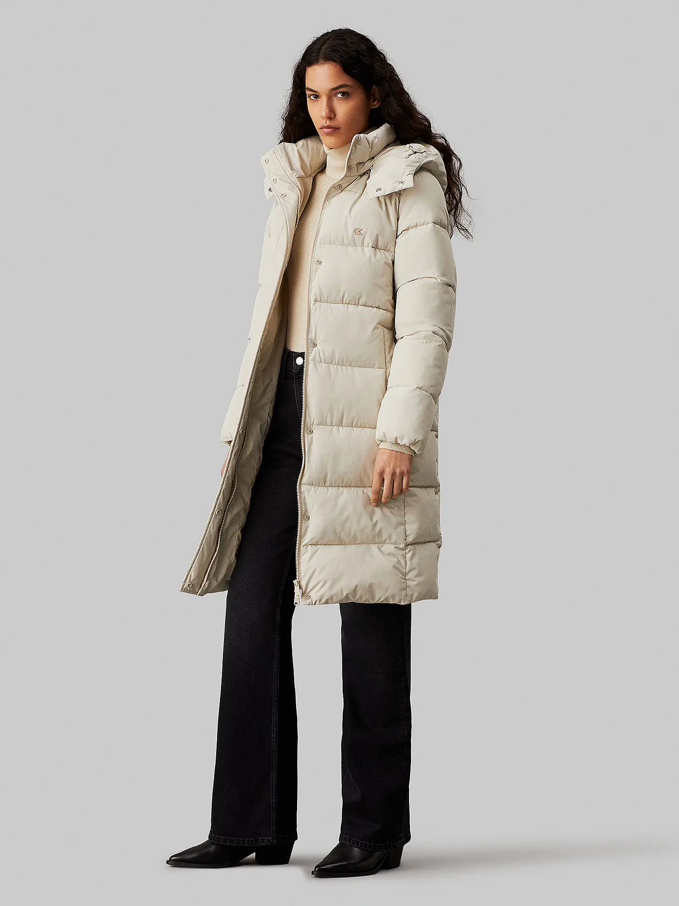 CALVIN KLEIN JEANS | Steppmantel | beige